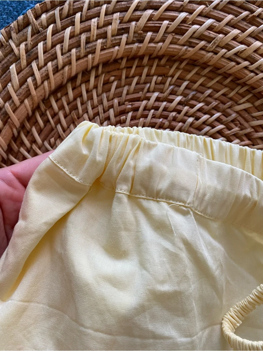 FREE PEOPLE Free-Est Yellow Elastic Waist Culottes Pant! ☀️ - Picture 13 of 17